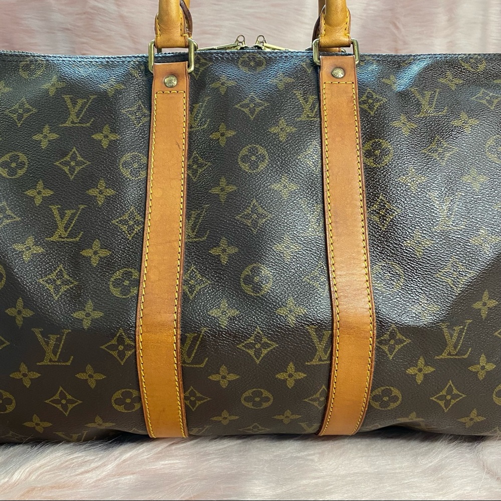 🟥 SOLD! Louis Vuitton Keepall 45 Duffle Bag Luggage - Picture 4 of 17